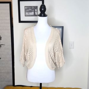 Motherhood Maternity Beige Shrug  XL